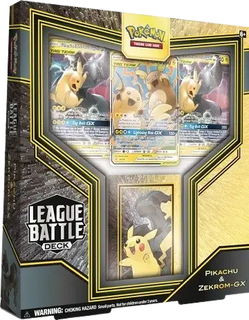 League Battle Decks Pikachu Zekrom GX